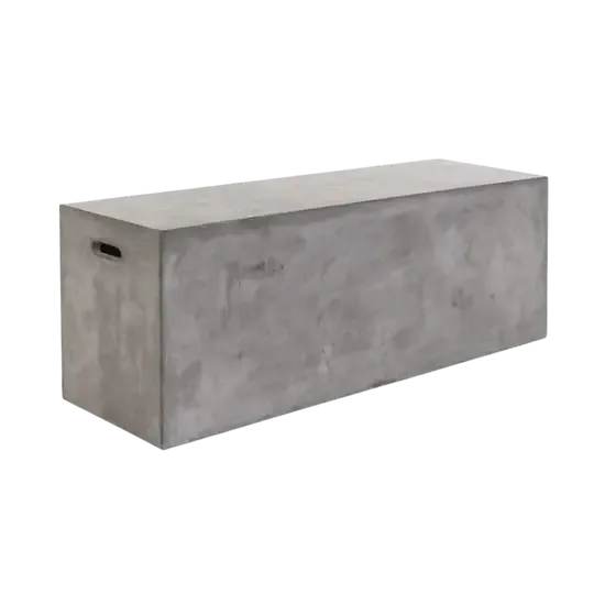Banco retangular em Concreto 120cm — imagem 2